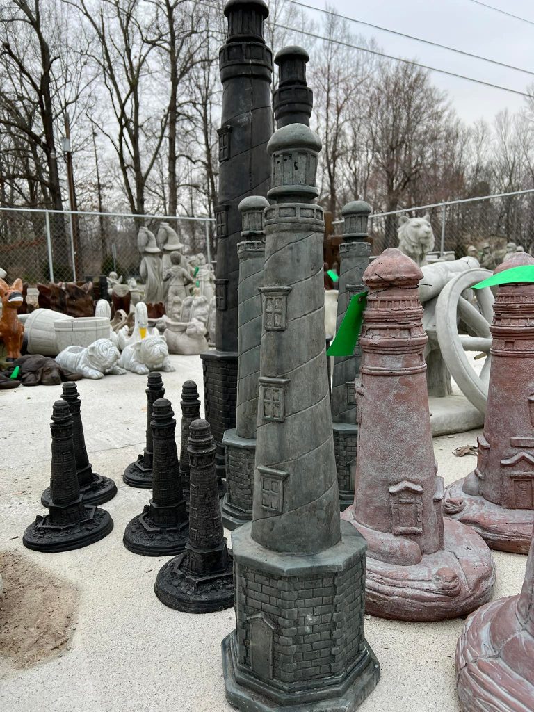 concrete lighthouses